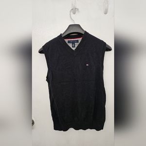Tommy Hilfiger Black Cotton Vest Men's XS